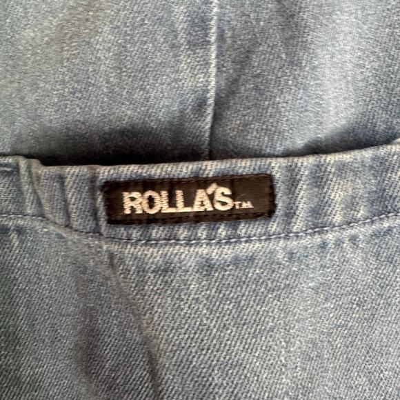 Rolla’s Jeans Denim Straight Leg Pants Washed Blue Casual Everyday Size 26 - Picture 10 of 10